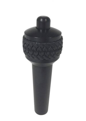 Jeep Wrangler TJ Shift Knob - DV8 Offroad - Tired Tread Design Grip - Black - `97-`06